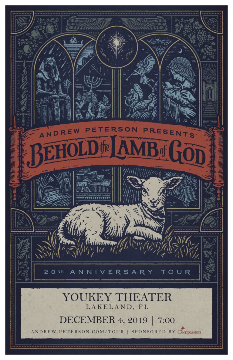 Andrew Peterson, Behold the Lamb of God Concert The Lakelander