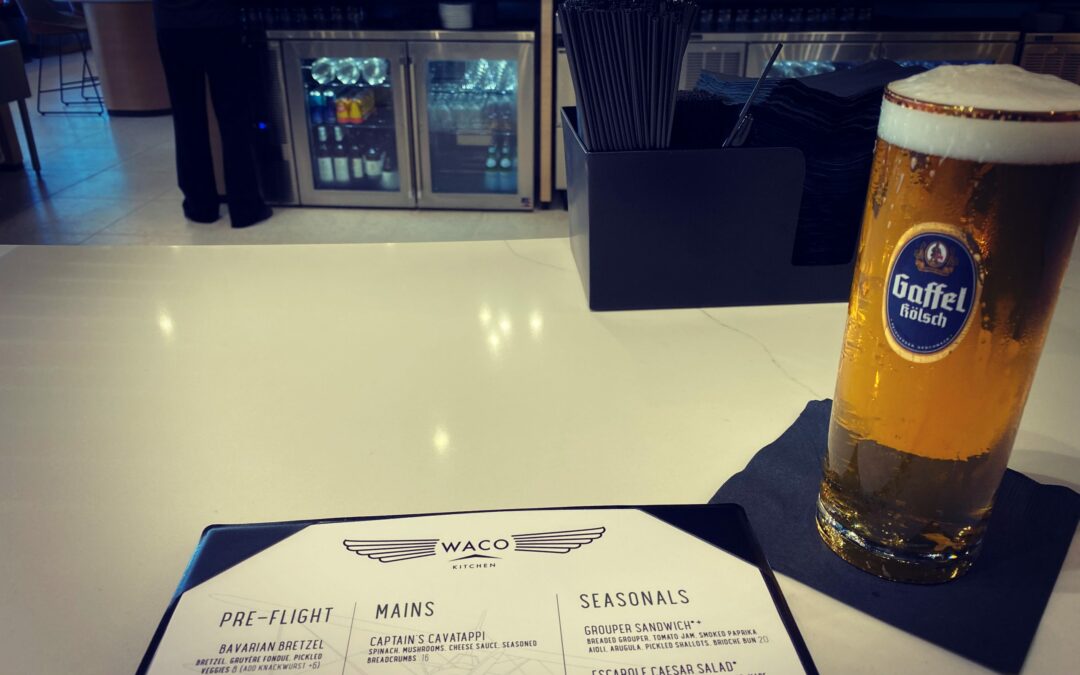 European Flair and Up-Scale Menu Ready for Takeoff at Airport