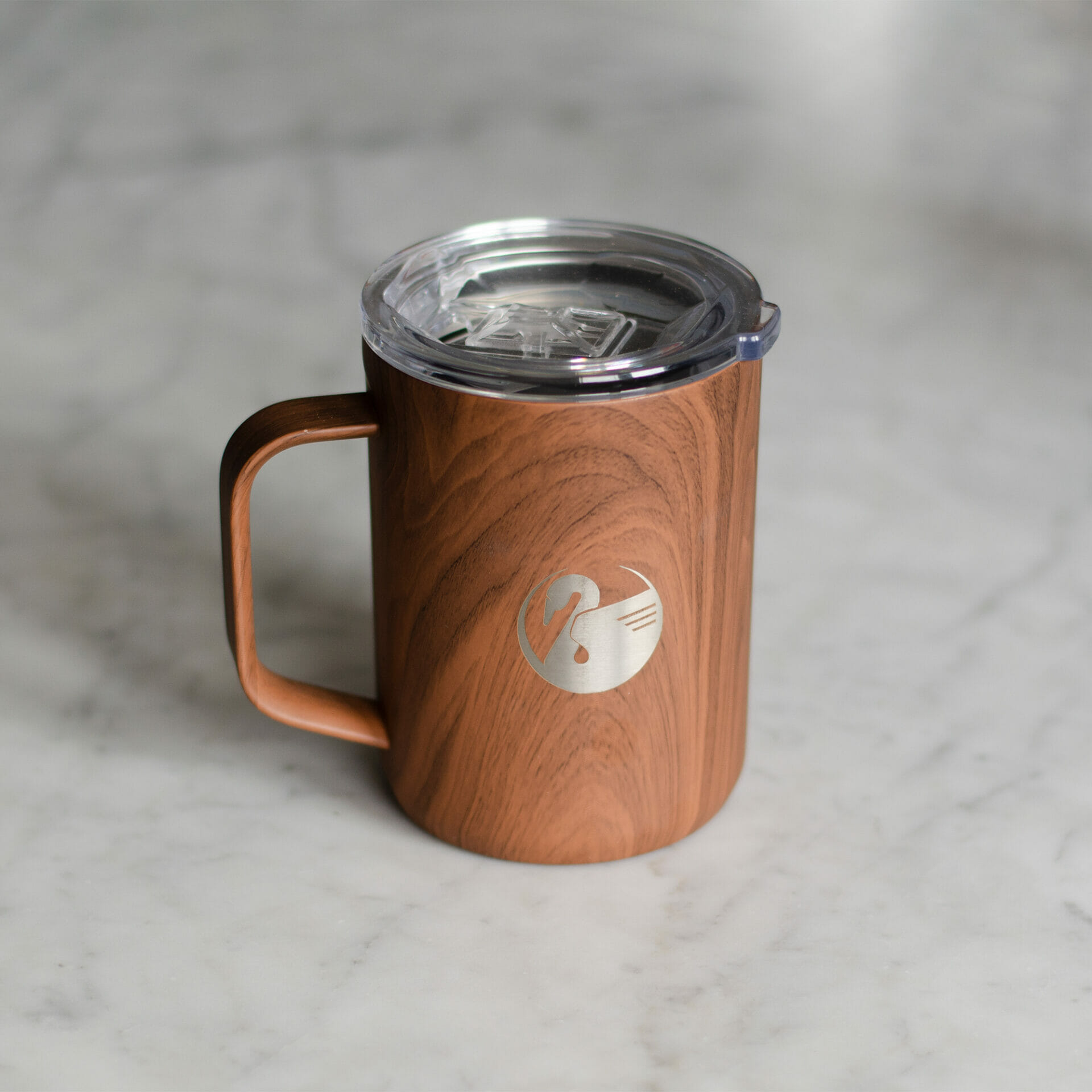 Ceramic Travel Mug With Lid And Handle - Road Mugs